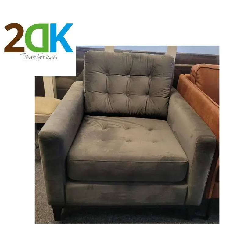 Gereduceerde Prijs Tweedekans - Fauteuil - Knapp - stof Riviera 96
