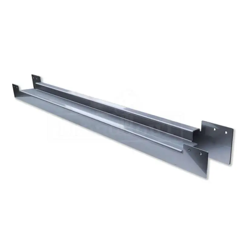 Betaalbaar Dorpel plaatdeur dubbel XL - RVS - 83 x 80 x 2539 mm