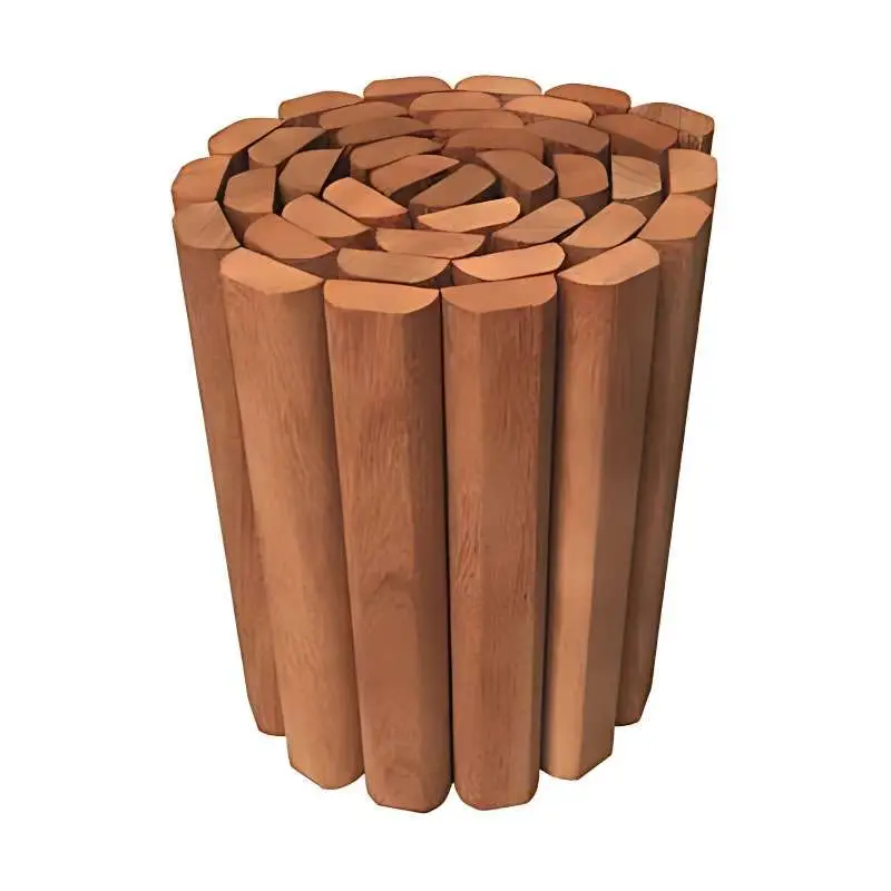 Rolborder hardhout met staaldraad (180 x 30 cm) Beperkt Aanbod