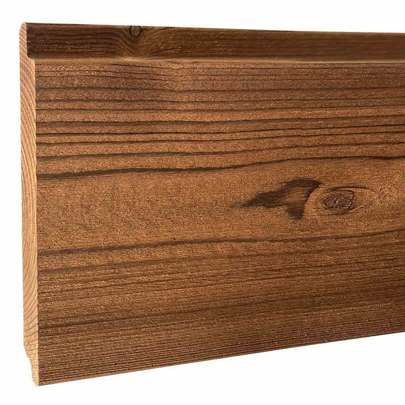 Naaldhout Thermo rabat halfhouts 1,9 x 17,4/18,5 cm - 3.00 meter Populair