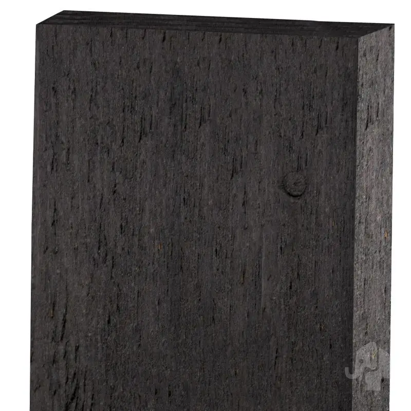 Weekendaanbieding Colourwood board zwart 1,8 x 18 cm - 4.90 meter