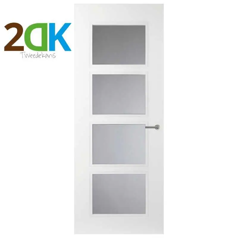 Tweedekans - Binnendeur - Elite - AE34 - Opdek - Links - 93x231,5 cm - Afgelakt Rechtstreeks Van De Fabrikant