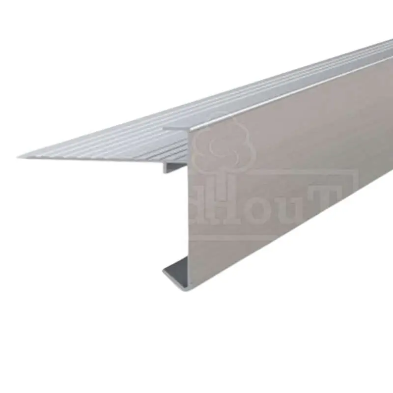 Weekendaanbieding Daktrim aluminium recht 250 cm (60 mm)