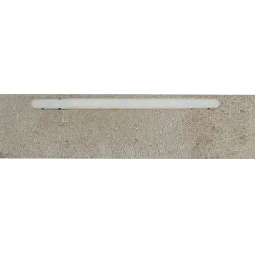 Hete Deal Afwerklijst onderkant - Ledstrip warm wit - Falkenberg Kalksteen - 140 x 5,5 cm