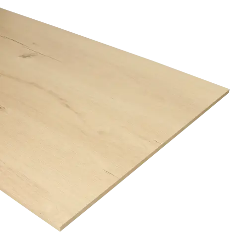 Stootbord dubbel - Laminaat - J枚nk枚ping Blond Eiken - 90 x 40 cm Betaalbaar