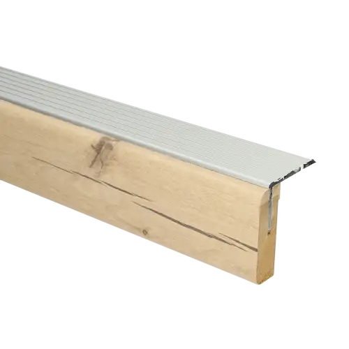 Uitloopprofiel Zilver - J枚nk枚ping Blond Eiken - 90 x 6,3 cm Seizoensaanbieding