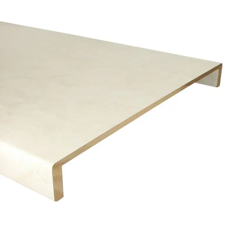 Koopje Overzettreden met neus (2 stuks) - Laminaat - Lulea Grijs Marmer - 136 x 61 cm