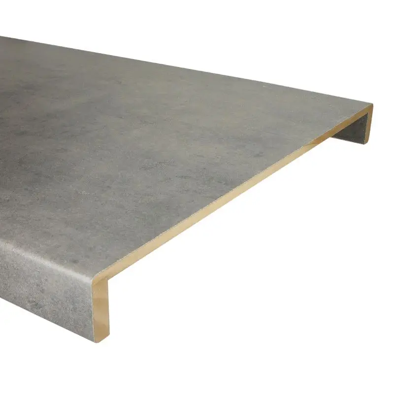 Overzettreden met neus (2 stuks) - Laminaat - Trelleborg Kalksteen - 136 x 61 cm Voordeelprijs