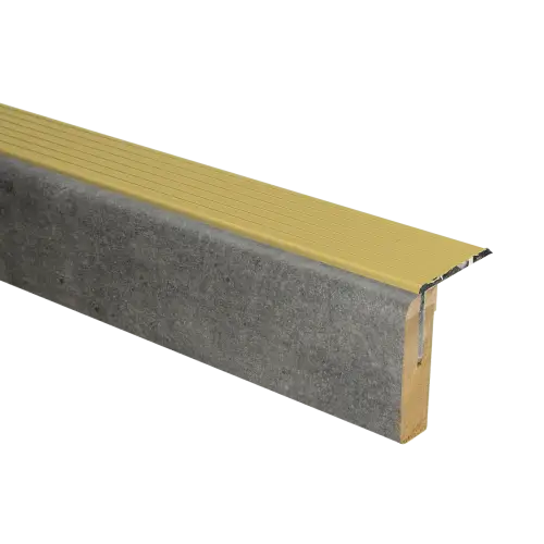 Uitloopprofiel Goud - Trelleborg Kalksteen - 136 x 6,3 cm Shop Nu