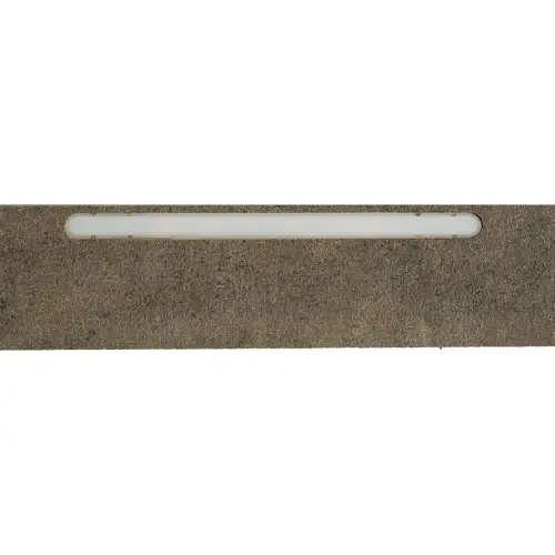Populair Afwerklijst onderkant - Ledstrip helder wit - Trelleborg Kalksteen - 140 x 5,5 cm
