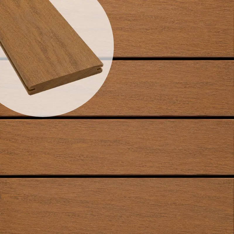 Vlonderplank hardhout Cumaru 2,4 x 14,5 cm (3,05 mtr) geschaafd voor clips Aanbieding