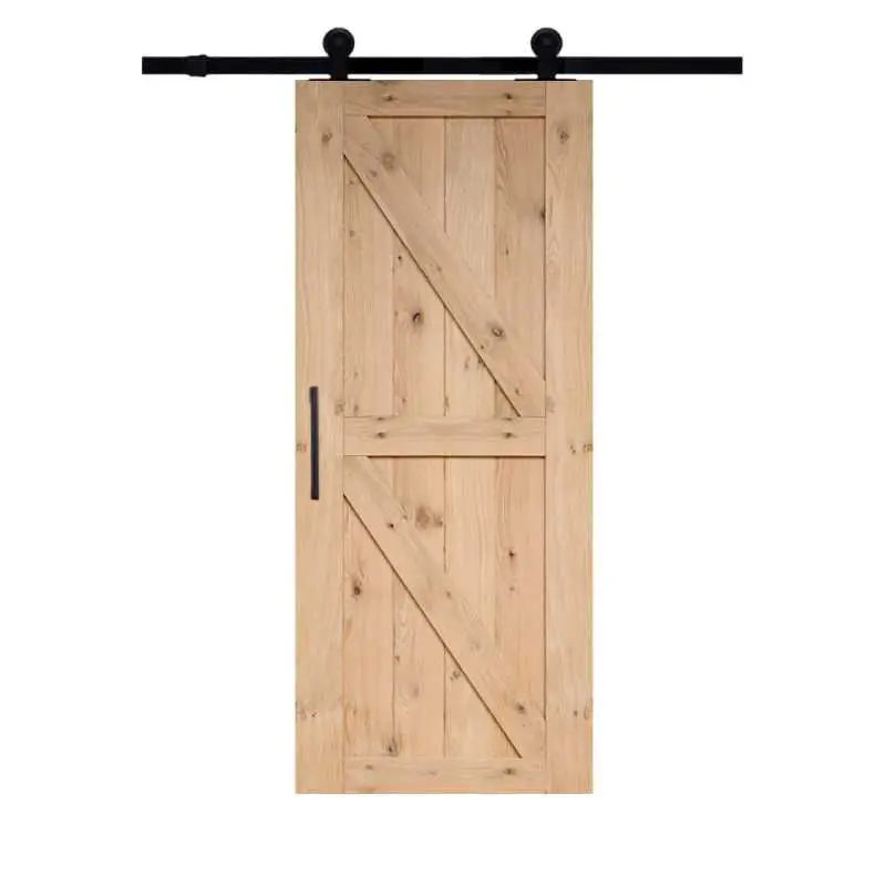 Snelle Levering Schuifdeur - Cabana Roble - Dos links - Onbehandeld eiken toplaag