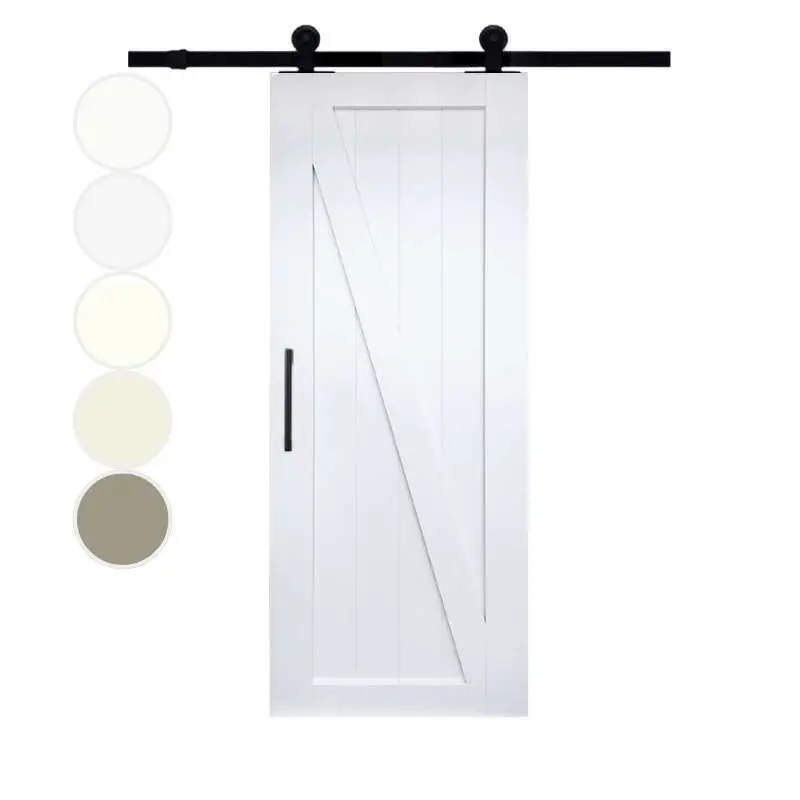 Schuifdeur - Cabana Blanco - Uno links - Hoogwaardig voorgelakt wit Korting