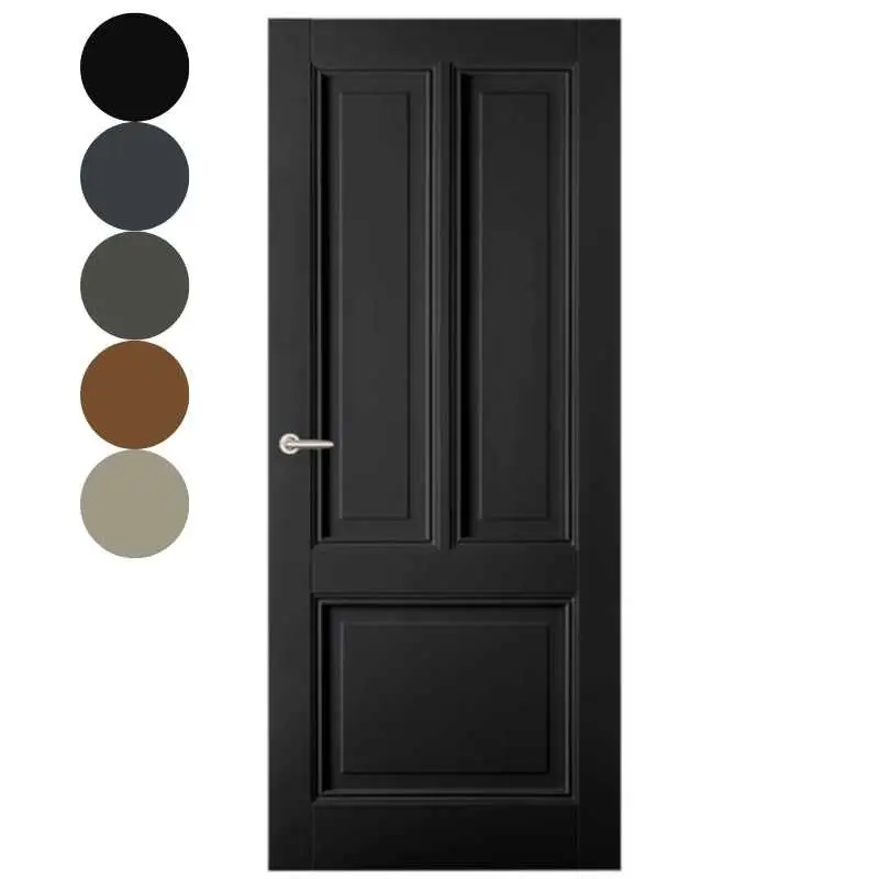 Veilige Betaling Binnendeur - Classic Black - Zandvoort - Hoogwaardig voorgelakt