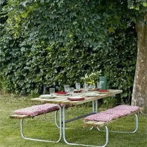 Rechtstreeks Van De Fabrikant Picknicktafel vuren geimpregneerd - Classic