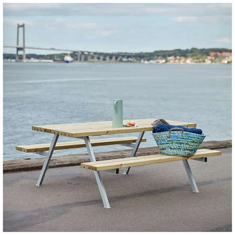 Picknicktafel vuren geimpregneerd - Alpha - 177 cm Koopje