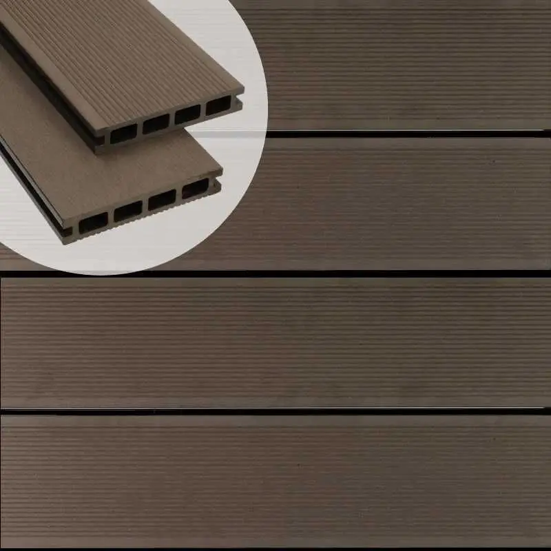 Vlonderplank composiet 2,5 x 14 cm bruin fijne ribbel/geborsteld Nu Kopen