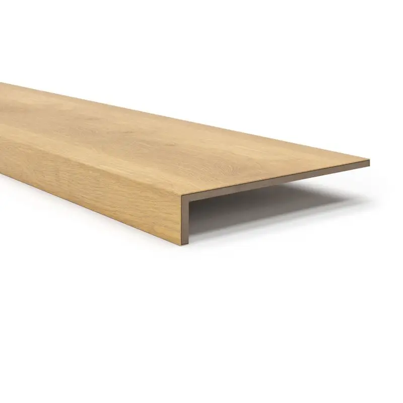 Overzettrede met neus (2 stuks) - PVC toplaag - Cashew oak Populair