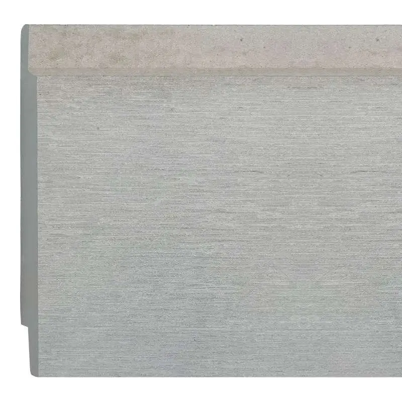 Rabat vezelcement met nerf lichtgrijs 1,0 x 15,0 cm Superprijs