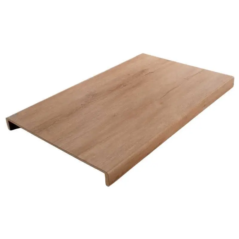 Overzettrede met neus (2 stuks) - PVC toplaag - Eik beige Snelle Levering