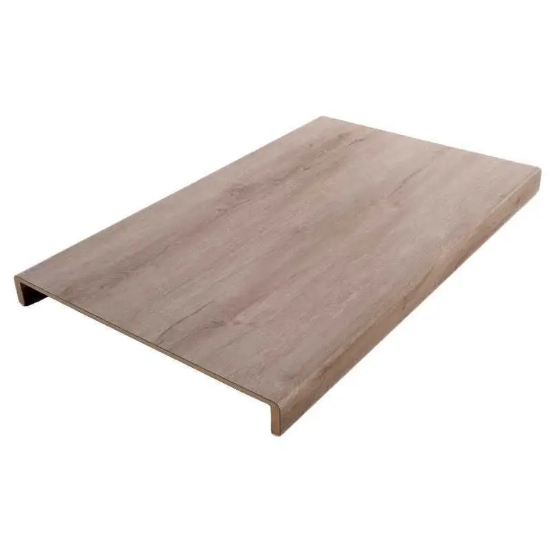 Overzettrede met neus (2 stuks) - PVC toplaag - Eik taupe Nu Kopen