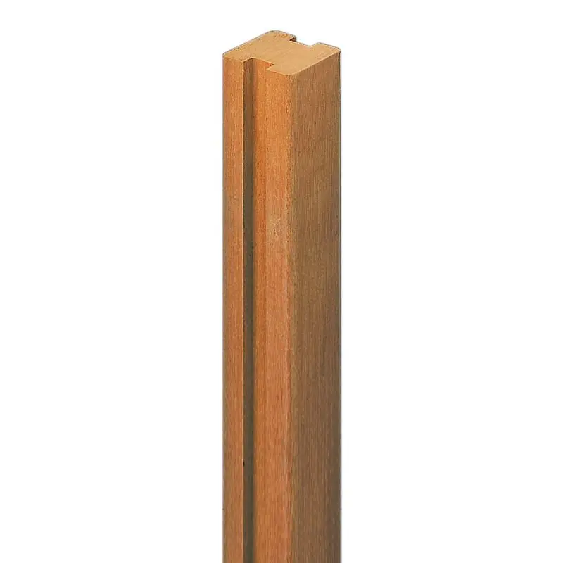 Goedkoop Tussenpaal rabatsysteem hardhout Bankirai 7 x 7 cm