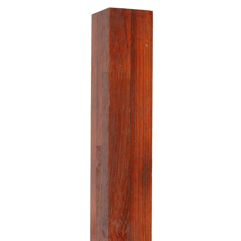 Paal hardhout merbau gelamineerd gevingerlast 6,5 x 6,5 cm Favoriet