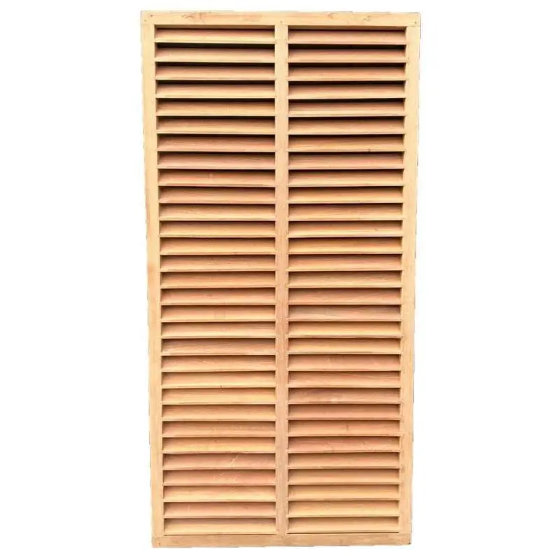 Schutting shutter hardhout Bangkirai (90 x 180 cm) dikte 4,5 cm Laatste Versie
