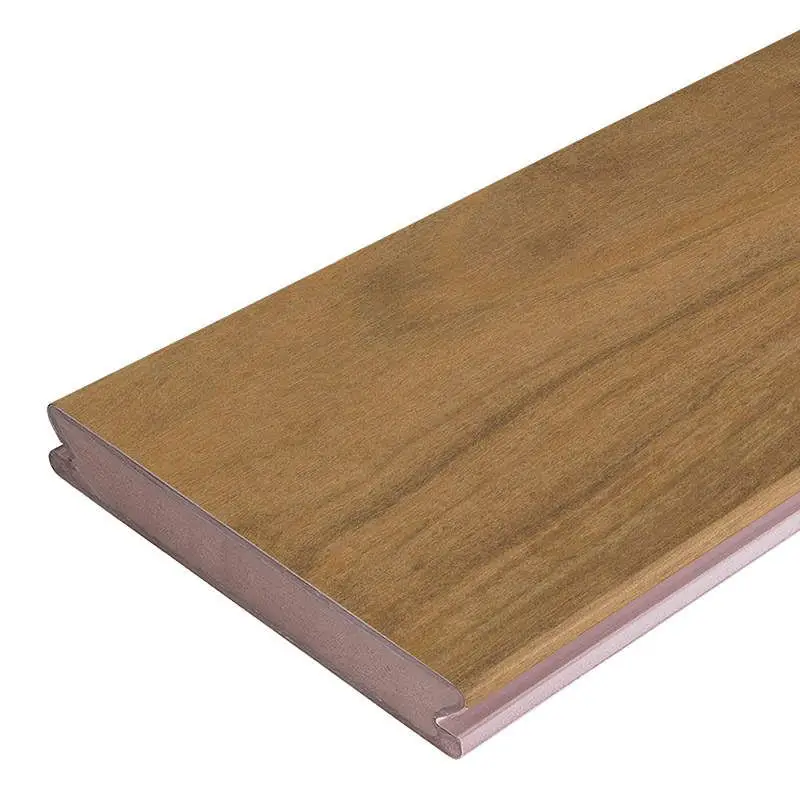 Beperkte Voorraad Vlonderplank composiet massief 2,1 x 14,5 cm digital print ipé