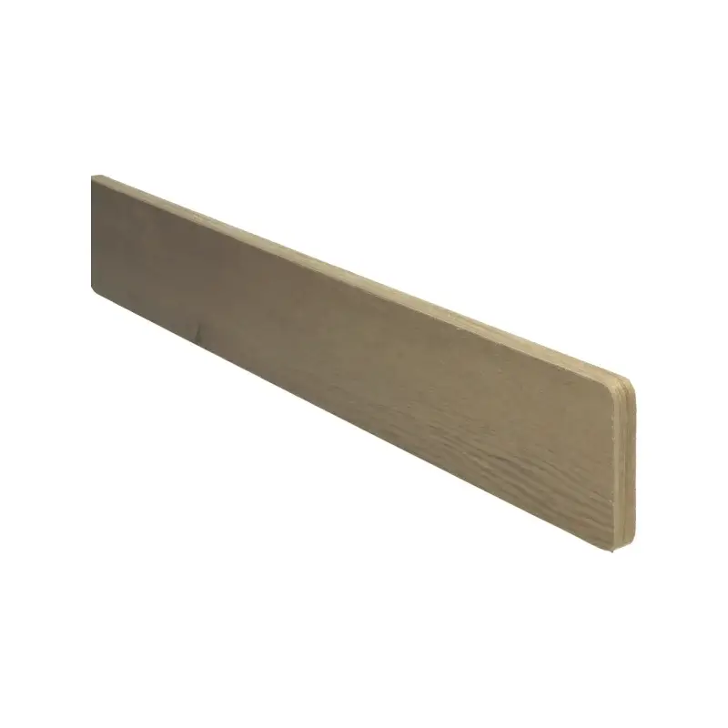 Zijde-afdekking 10×70 landhuis eiken (50 cm) Express Levering