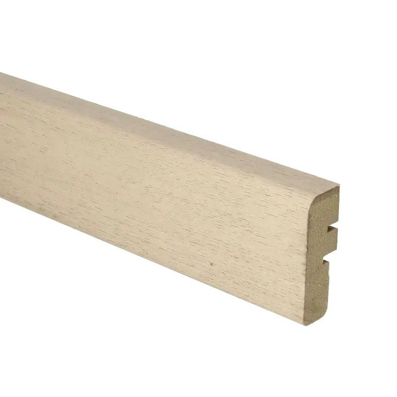 Losse neus gebleekt eiken tbv trap profiel 135x6cm Hoge Kwaliteit