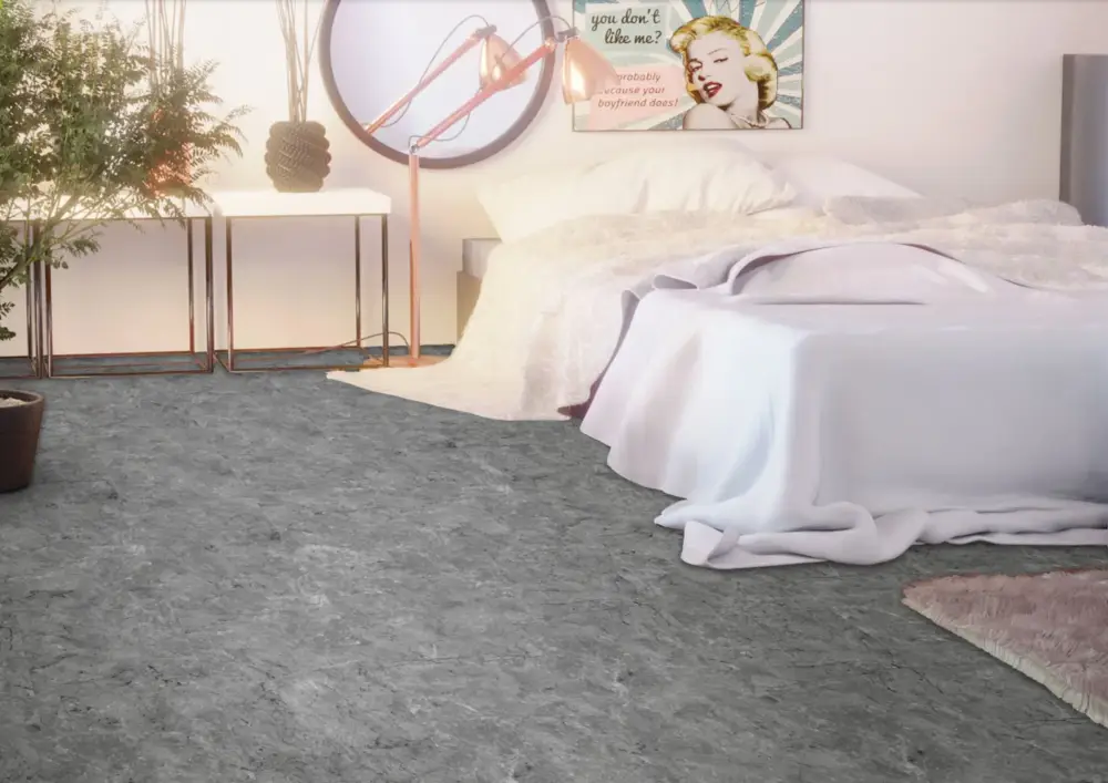 Populair Falquon Stone Hoogglans Tegel Laminaat -Toscano Grigio Q1025| Luxe Laminaatvloer