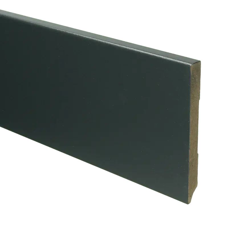 Favoriet MDF Moderne plint 120×12 voorgelakt RAL 7016