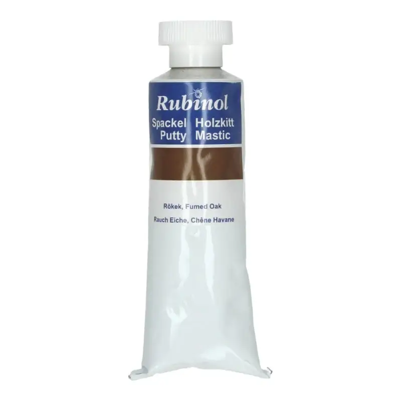 Vloeibaar hout Rubinol Putty Gerookt Eiken 100 gr. Nu Kopen