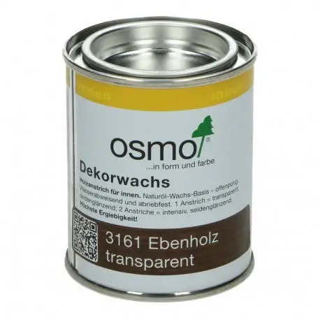 Populair Osmo Decorwas TR3161 Ebbenhout, 0,125 l.