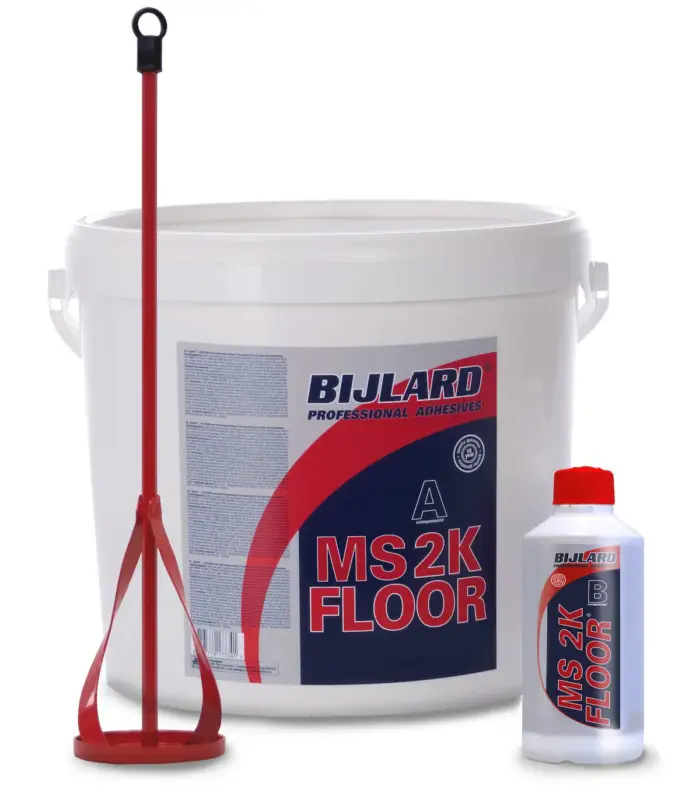Laatste Kans Parketlijm Bijlard MS 2K Floor set 10 kg