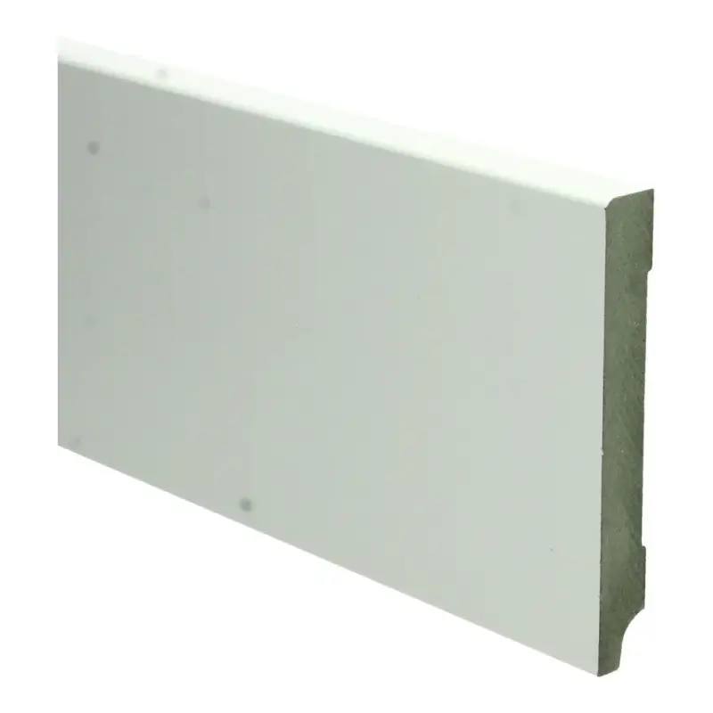 Koop Online Plint Modern 70x18 wit voorgelakt RAL 9010