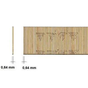 Laatste Kans Gegalvaniseerde 23 Ga koploze micropin P - 30mm 5.000 st