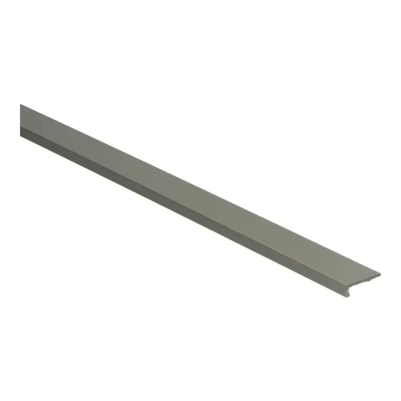 Exclusieve Aanbieding Hoeklijnprofiel zelfklevend 4 mm tbv PVC klik RVS, 250 cm lang