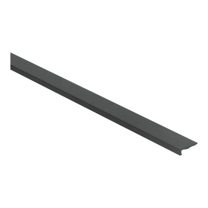 Seizoensaanbieding Hoeklijnprofiel zelfklevend 4 mm tbv PVC klik zwart, 250 cm lang