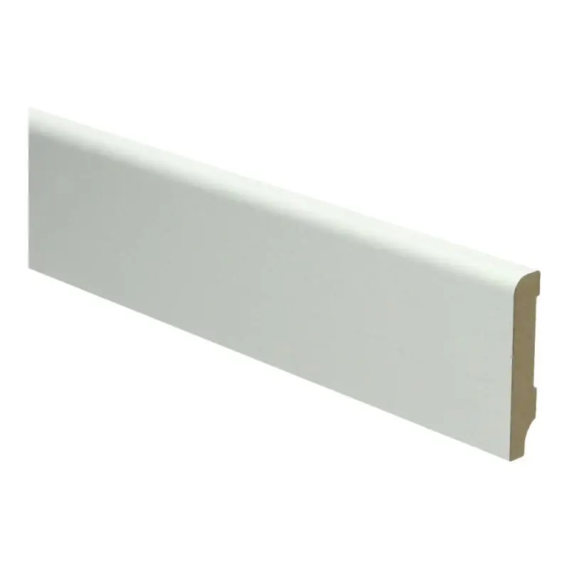 MDF Koloniale plint 60x12 wit voorgelakt RAL 9010 Express Levering