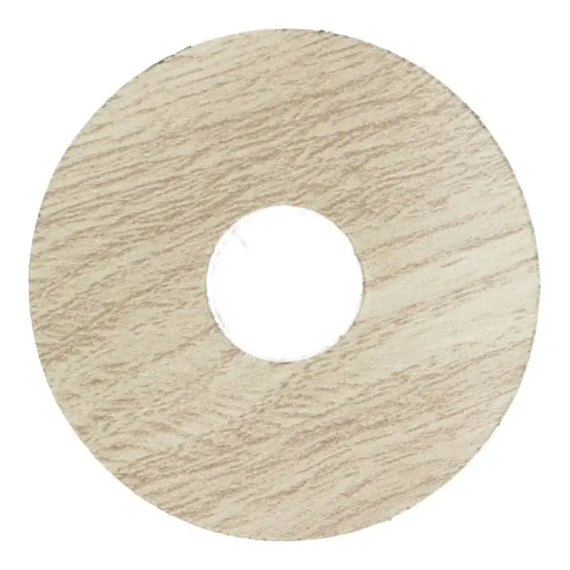 Snelle Levering Zelfklevende rozet (17 mm) eiken wit getint (10 st.)