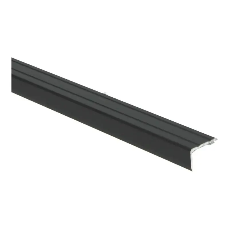 Hoeklijnprofiel zelfklevend 17 mm zwart, 100cm lang Beperkt Aanbod