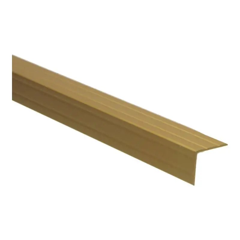 Superprijs Duo-hoeklijn zelfklevend 24,5 x 30 mm goud, 270cm lang