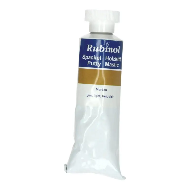 Laatste Kans Vloeibaar hout Rubinol Putty kambala/iroko/merbau 100 gr.