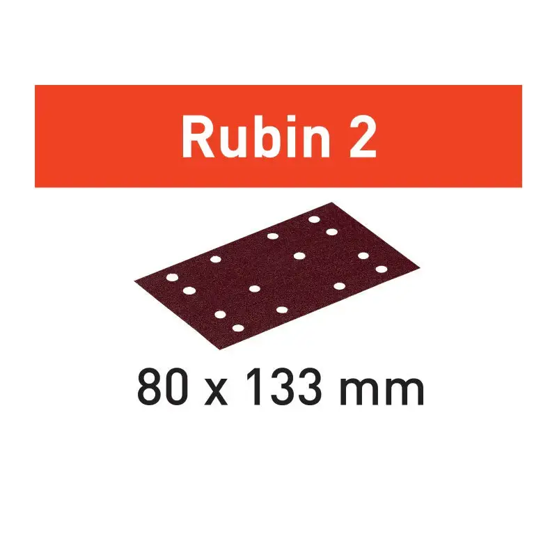Merkproduct Schuurstrook Rubin STF-80x133/14-P 80-RU2/ 50st