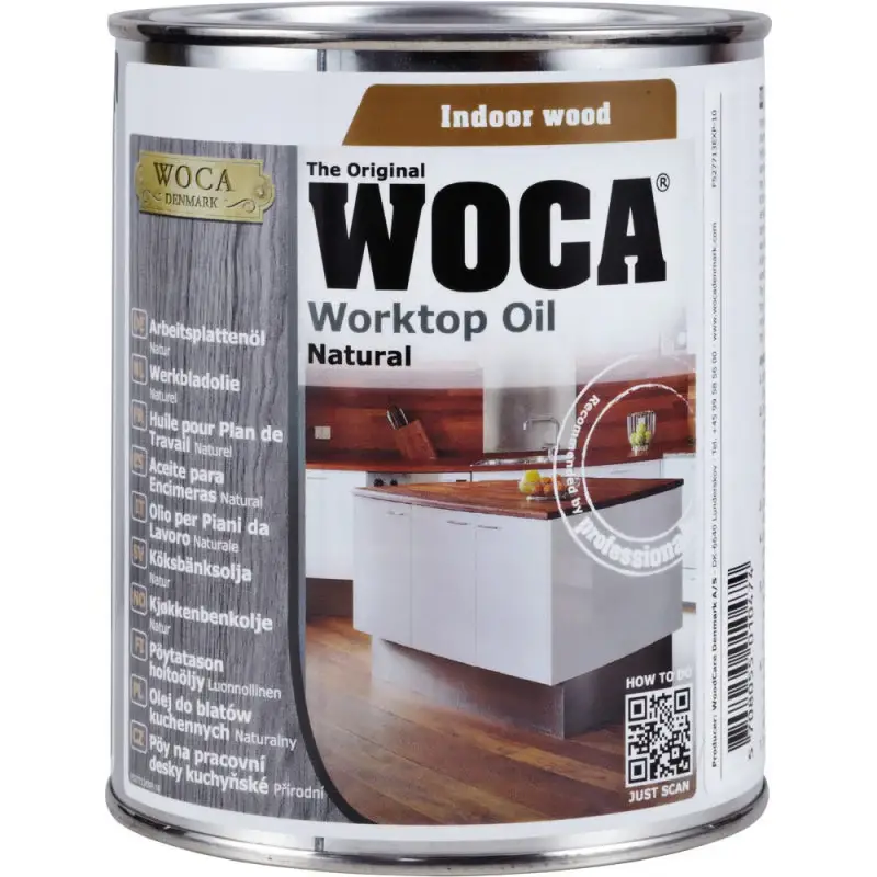 WOCA Werkbladenolie naturel 0,75 L Superprijs