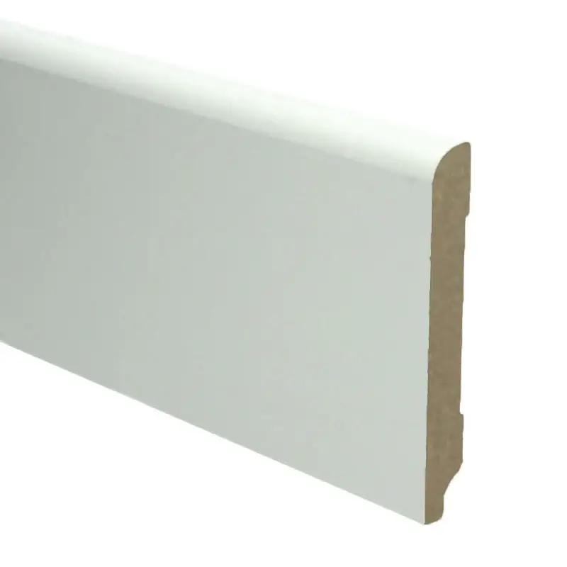 MDF Koloniale plint 120x15 wit voorgelakt RAL 9010 Must-Have