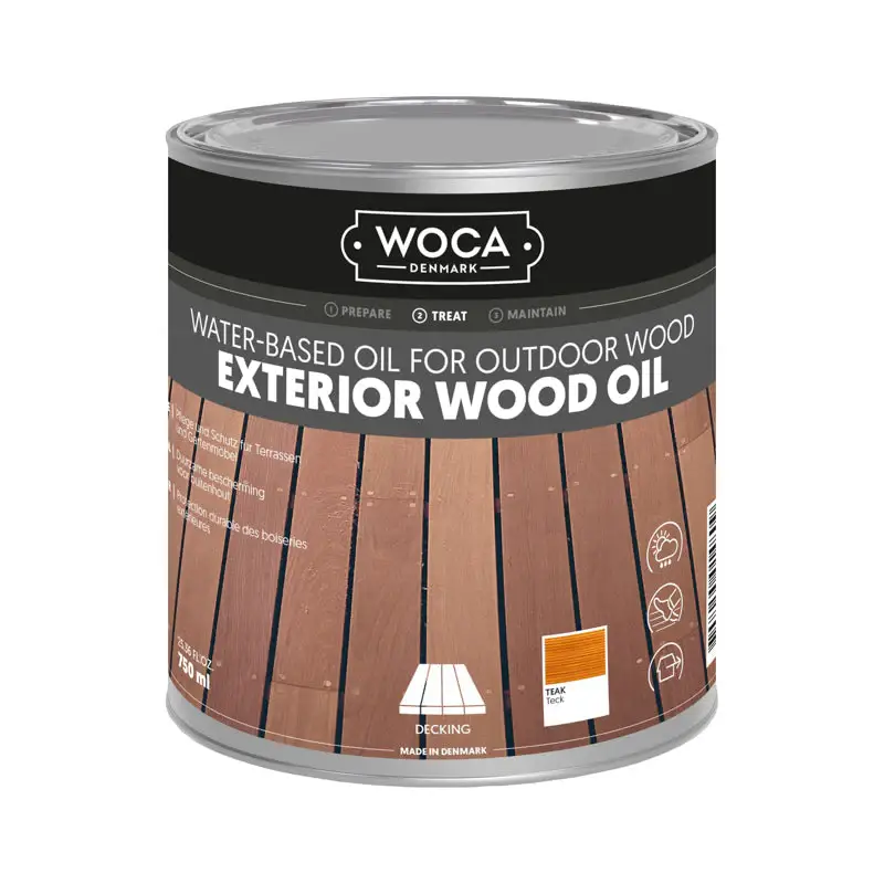 Koopje WOCA Exterior Oil Teak 0,75 L