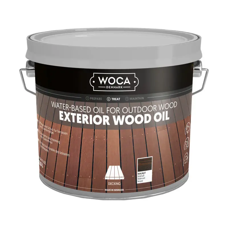 Superprijs WOCA Exterior Oil Walnoot 2,5 L
